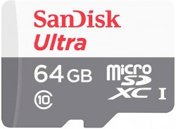 SanDisk Ultra 32TO128GB 100MB/s UHS-IClass10MicroSDHC Card