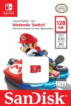 SanDisk Nintendo Official Licensed 64to256GB microSDXC