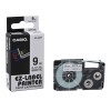 CASIO 9MM BLACK INK WHITE TAPE