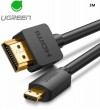 UGREEN 30104 MICRO HDMI TO HDMI CABLE 3M