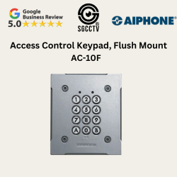 ACCESS CONTROL KEYPAD, FLUSH MOUNT AC-10F