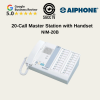 20-CALL MASTER STATION WITH HANDSET NIM-20B