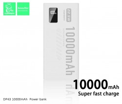 VDENMENV DP43 10000MAH PD20W+QC3.0 FAST CHARGE POWER BANK
