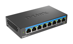 D-LINK DMS-108  8-Port 2.5G Multi-Gigabit Desktop Switch