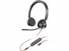 Poly 8X221AA Poly Blackwire 3325 Stereo USB-C Headset +3.5mm