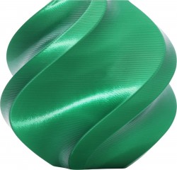 Bambu PLA Silk+ - Candy Green - with Bambu Reusable Spool BA