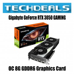 Gigabyte GeForce RTX 3050 GAMING OC 8G GDDR6 Graphics Card