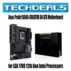 Asus ProArt B660-CREATOR D4 ATX Motherboard