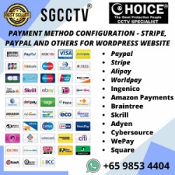 WEBSITE PAYMENT METHOD CONFIGURATION STRIPE PAYPAL OTHERS