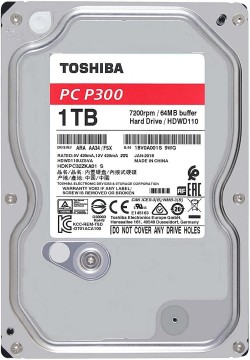 TOSHIBA P300 SURVELLIENCE HDD 1TB