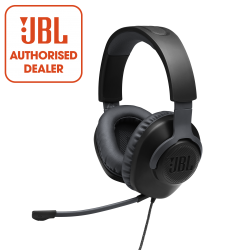 JBL Quantum 100 Wired over-ear gaming headset with a detacha