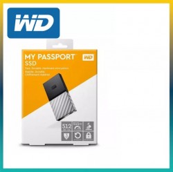 WD MY PASSPORT SSD USB3.2 EXTERNAL SSD 512GB