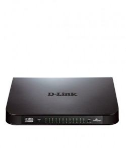 D-Link 24-Port 10/100Mbps Unmanaged Switch (Plastic, Non-Rac