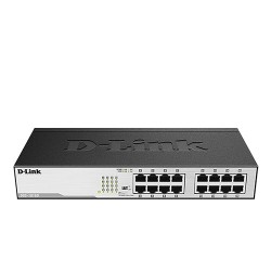 D-Link 16-Port 10/100/1000Mbps Unmanaged Gigabit Switch (Met