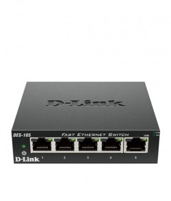 D-Link 5-Port 10/100/1000Mbps Unmanaged Gigabit Swtich (Meta
