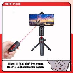 ULANZI U-Spin 360? Panoramic Electric Ballhead Mobile Camera