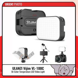 VIJIM VL-100C Bi-Color Temperature LED Video Light 2500K-650