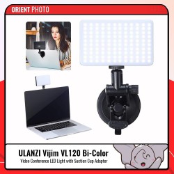 VIJIM VL120 Video Conference Lighting Kit Suction Cup Adapte