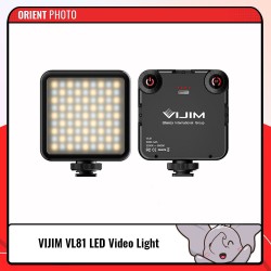 VIJIM VL81 3200K-5500K LED Video Light Zoom Live Stream Vlog