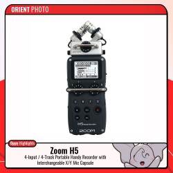 ZOOM H5 Handy Recorder with Interchangeable Microphone Syste