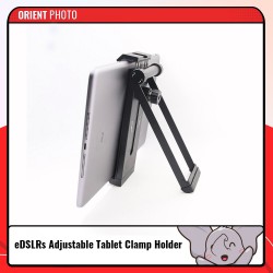 eDSLRs Adjustable Tablet Clamp Holder iPad Pro Andriod iPhon