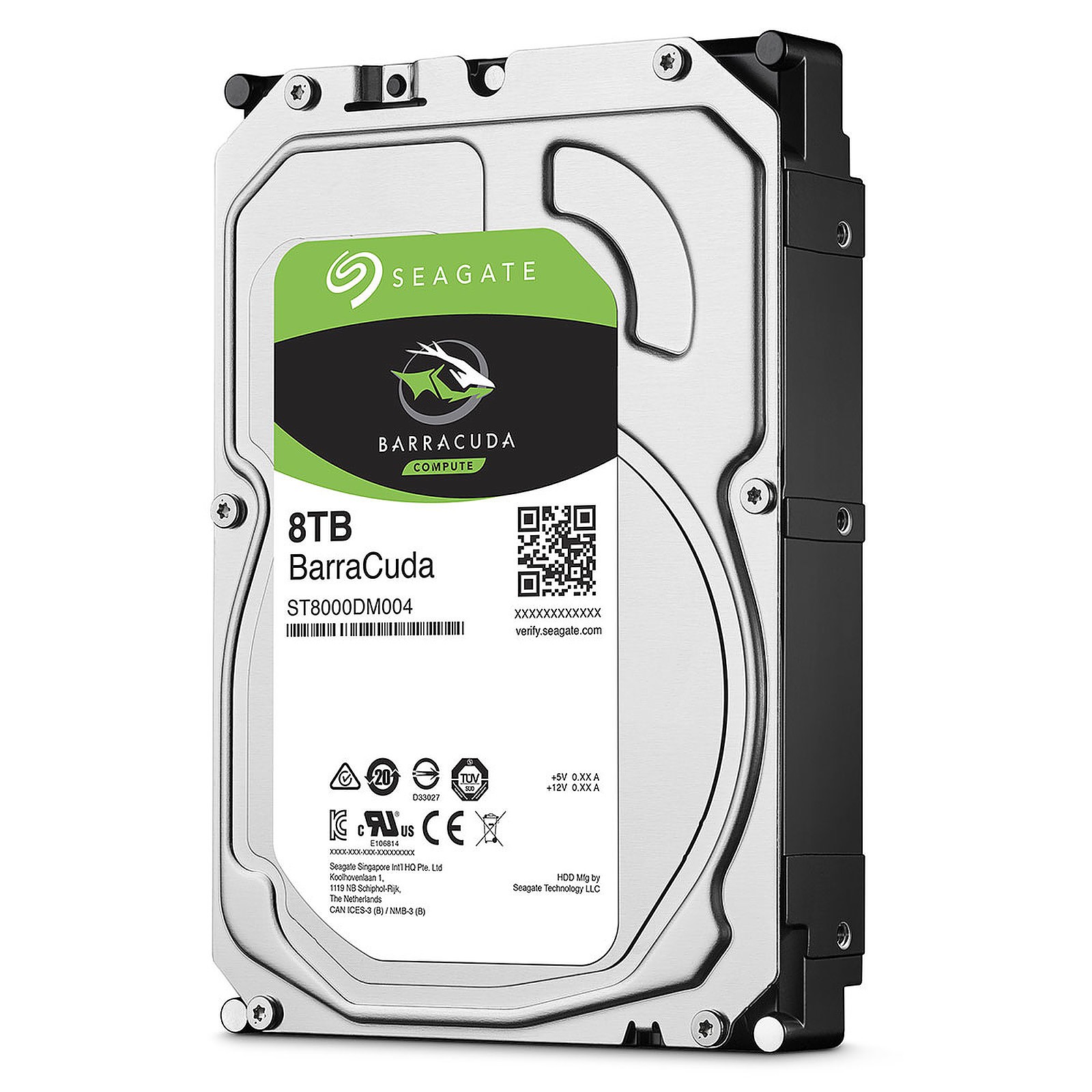 SEAGATE　8TB　HDD　ST8000DM004 Seagate BarraCuda? 8TB ST8000DM004