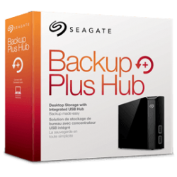 Seagate 4TB Backup Plus Hub Desktop Drive STEL4000300