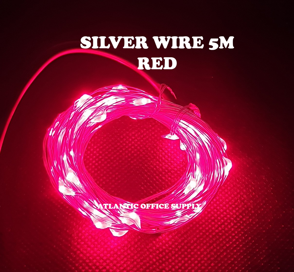 red led battery