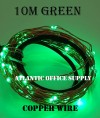 10M COPPER WIRE ( BATTERY PACK ) FAIRY LIGHT GREEN LED