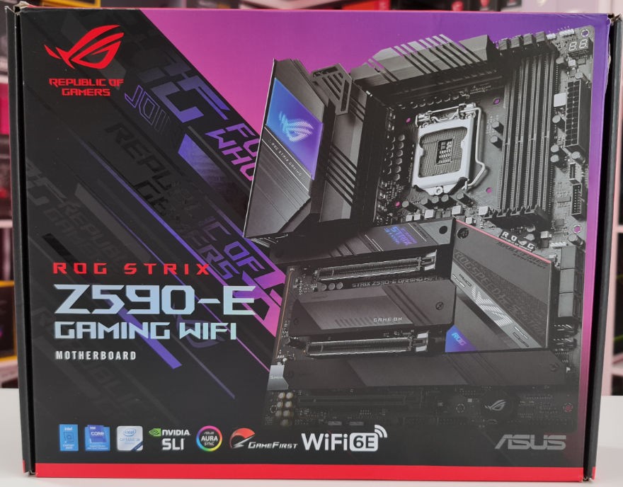 Asus Rog Strix Z590-E Gaming Wifi Lga1200 90MB1640-M0UAY0