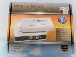 VGA to HDMI Converter with audio