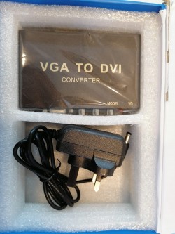 VGA to DVI converter