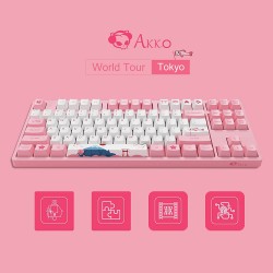 AKKO Keyboard - 3087 World Tour Tokyo R1 Akko Pink Switch