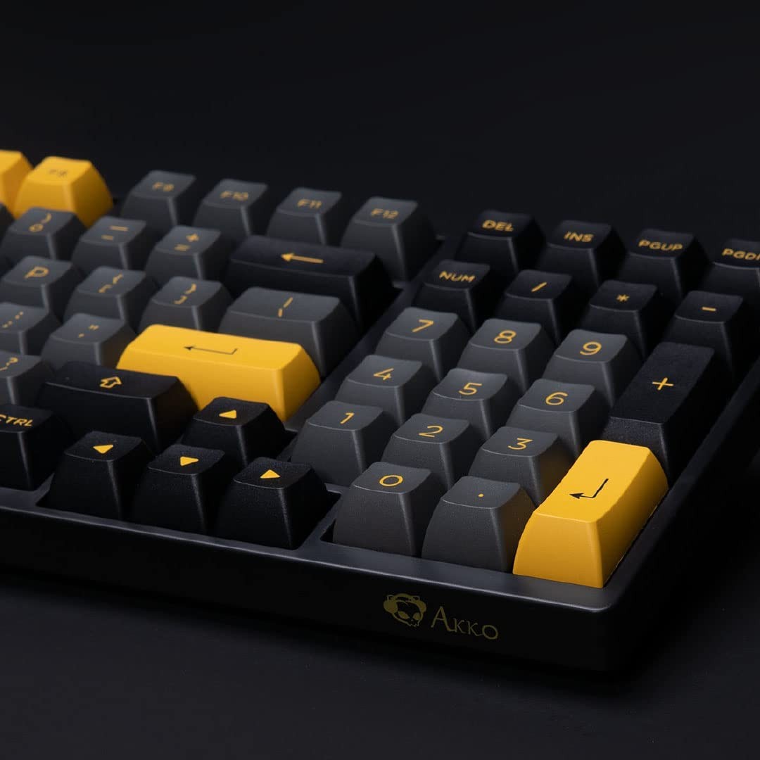 Akko 3098 DS Ocean Star Mechanical Gaming Keyboard Wired 98-key with Cherry  Profile PBT Double-Shot Keycaps for Computer Gamer