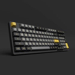 AKKO Keyboard RGB  3mode - 3098B Black & Gold white switch