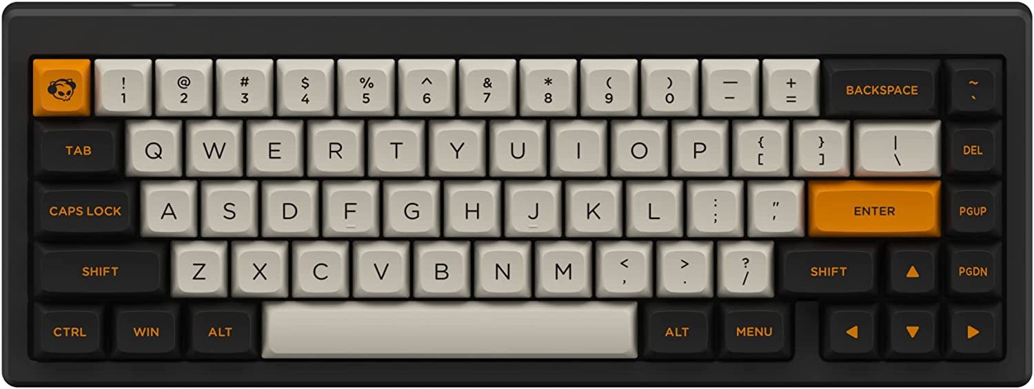 ⭐️ asas⭐️ AKKO Keycap - ASA Low Profile - Carbon Retro