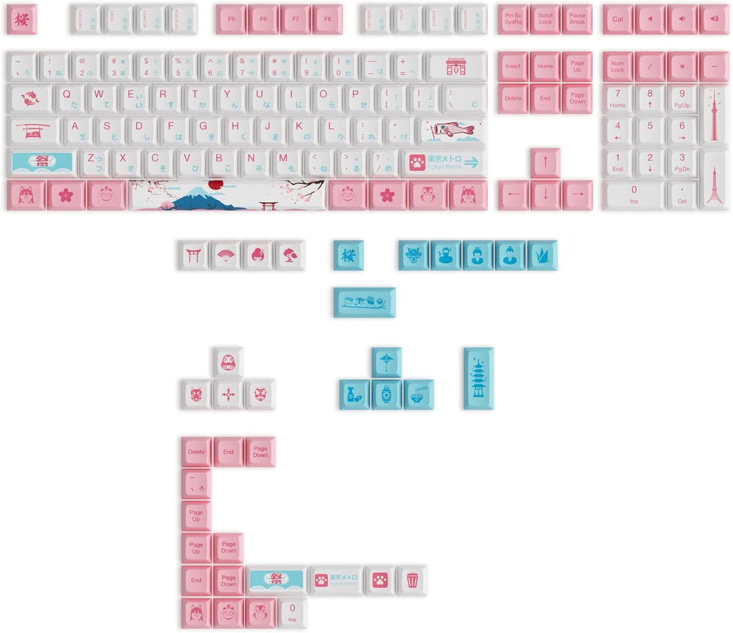 AKKO Keycap - OSA Profile - World Tour Tokyo R2