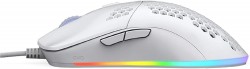 Tecware Exo Plus RGB Gaming Mouse, 10000 DPI Sensor (White)