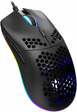 Tecware Mouse - EXO L+ , 12K DPI RGB Gaming Mouse Black