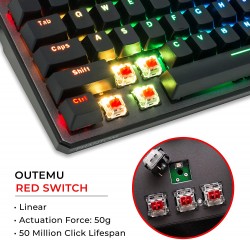 Tecware Phantom 87 - Outemu Red Switch (2020 Edition)