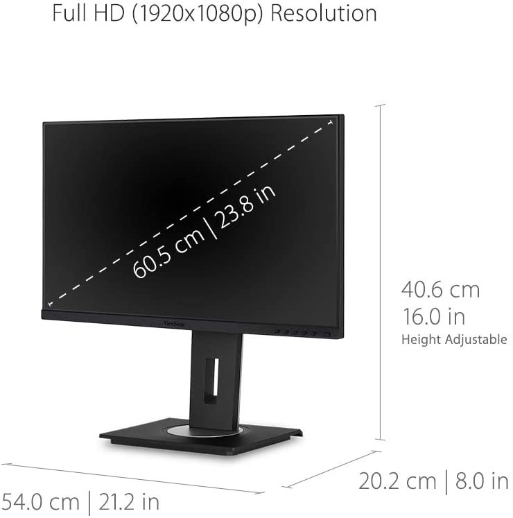 Viewsonic Vg2439smh 24-inch Led Monitor