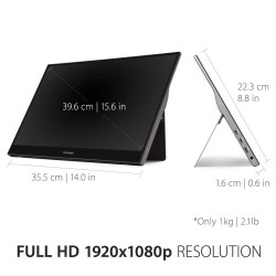 ViewSonic Touch Monitor TD2230-3 54.61 cm (21.5")