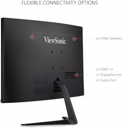 ViewSonic Omni Curved Gaming Monitor VX3218-PC-MHD 32''