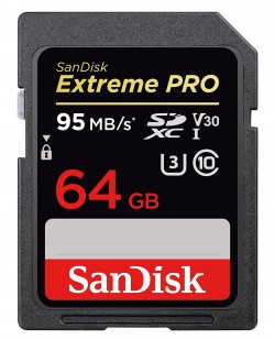 SanDisk Extreme Pro 32TO512GB UHS-I SDHC Memory Card
