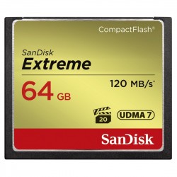 SanDisk Extreme 32TO128GB CompactFlash Memory Card