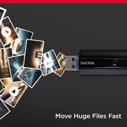SanDisk Extreme Pro 128GB USB 3.1 Flash Drive (Black)
