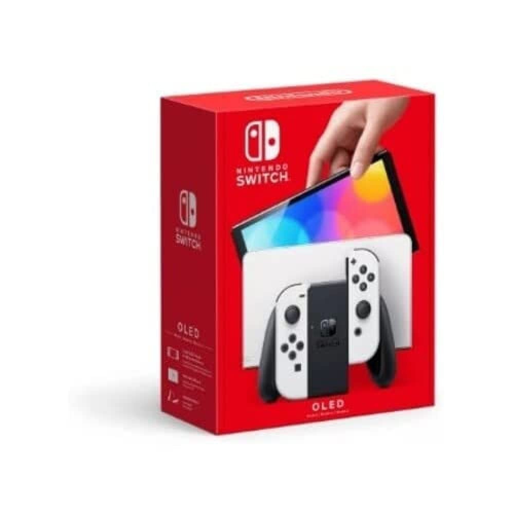 Nintendo Switch (OLED Model) W/White Joy-Con