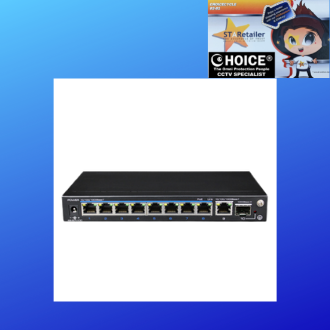8-Port Gigabit 802.3af/at PoE Switch for Video, Tablet & Security  Applications