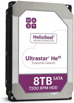 HGST 8TB &12TB Enterprise Capacity 3.5 HDD 7200RPM SATA