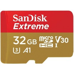 SanDisk Extreme MicroSD 32GBTO 1TB V30, U3, C10, A1, UHS-1,